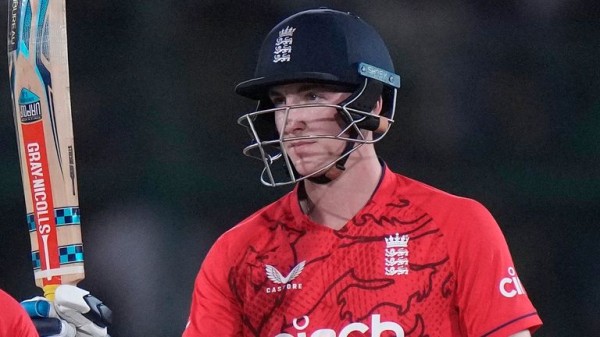 Harry Brook hits 41-ball century, so why is he not in England's Cricket World Cup squad? Harry Brook hits 41-ball century, so why is he not in England's Cricket World Cup squad?