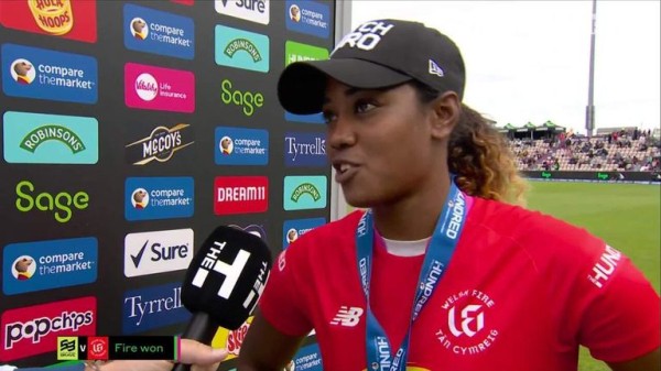 The Hundred: Hayley Matthews stars as Welsh Fire end Southern Brave's unbeaten home run The Hundred: Hayley Matthews stars as Welsh Fire end Southern Brave's unbeaten home run