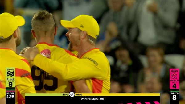 The Hundred: Trent Rockets edge out Southern Brave in thrilling men's opener