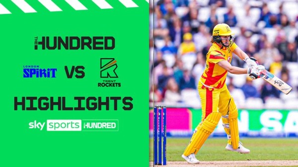 The Women's Hundred: Nat Sciver-Brunt fires Trent Rockets to victory with 81 off 41 balls against London Spirit