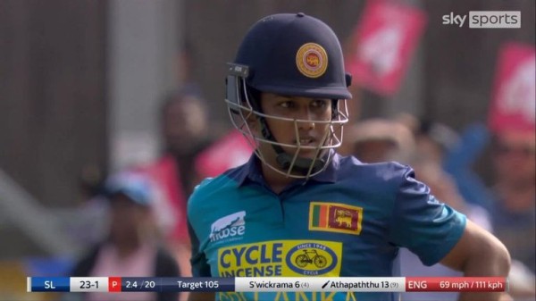 England collapse with the bat as Sri Lanka earn historic T20 international win